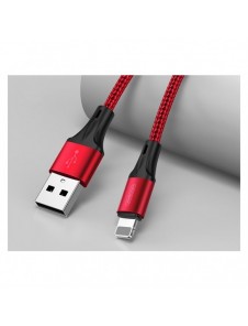 Joyroom USB - Lightning-kabel 3 A 0,2 m röd (S-0230N1)