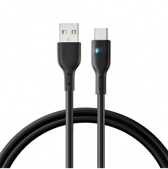USB-kabel - USB C 3A 1,2m Joyroom S-UC027A13 - svart