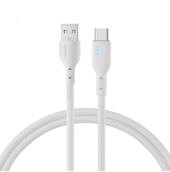 USB-kabel - USB C 3A 1,2m Joyroom S-UC027A13 - vit
