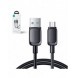 Micro USB-kabel - USB 2.4A 2m Joyroom S-AM018A14 - svart