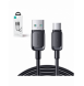 USB-kabel - USB C 3A 2m Joyroom S-AC027A14 - svart