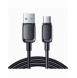 USB-kabel - USB C 3A 2m Joyroom S-AC027A14 - svart