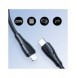 Joyroom USB C - Lightning 20W Surpass Series-kabel för snabb laddning och dataöverföring 0,25 m svart (S-CL020A11)