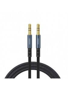 Joyroom stereoljud AUX-kabel 3,5 mm minijack 1 m mörkblå (SY-10A1)