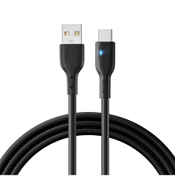 USB-kabel - USB C 3A 2m Joyroom S-UC027A13 - svart