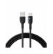 USB-kabel - USB C 3A 2m Joyroom S-UC027A13 - svart