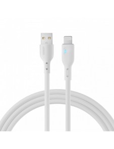 USB-kabel - Lightning 2,4A 2m Joyroom S-UL012A13 - vit