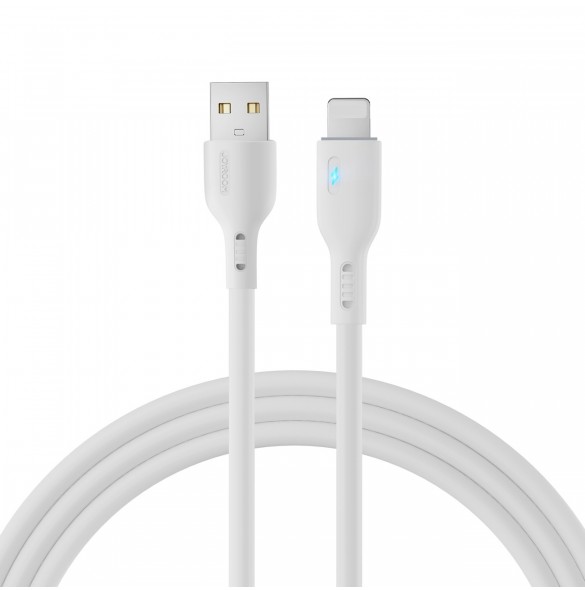 USB-kabel - Lightning 2,4A 2m Joyroom S-UL012A13 - vit
