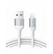 Joyroom-kabel USB - Lightning 2,4A A10-serien 1,2 m vit (S-UL012A10)