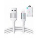 Joyroom-kabel USB - Lightning 2,4A A10-serien 1,2 m vit (S-UL012A10)