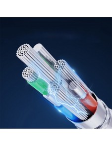 USB-kabel - USB C 3A 2m Joyroom S-UC027A13 - vit