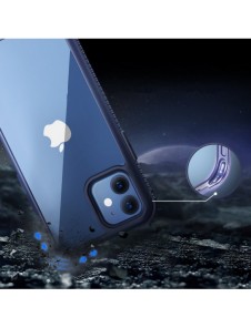Joyroom Fregate Series hållbart hårt fodral för iPhone 12 mini svart (JR-BP770)
