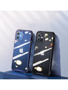 Joyroom Fregate Series hållbart hårt fodral för iPhone 12 mini blå (JR-BP770)