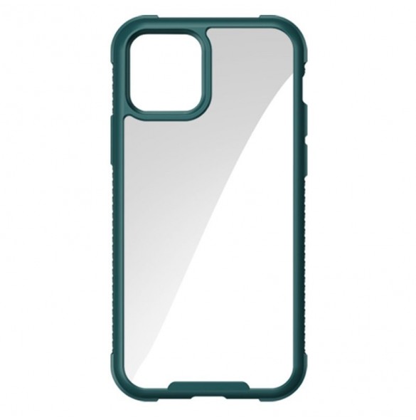 Joyroom Fregate Series hållbart hårt fodral för iPhone 12 mini grön (JR-BP770)