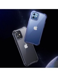Joyroom Fregate Series hållbart hårt fodral för iPhone 12 Pro Max blå (JR-BP772)