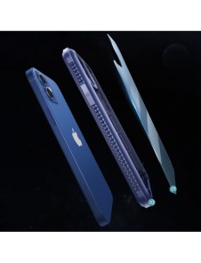 Joyroom Fregate Series hållbart hårt fodral för iPhone 12 Pro Max grön (JR-BP772)