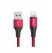 Joyroom USB - Lightning-kabel 3 A 1,5 m röd (S-1530N1)