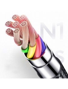Joyroom USB - Lightning-kabel 3 A 1,5 m röd (S-1530N1)