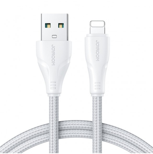 Joyroom-kabel USB - Lightning 2.4A Surpass Series 2 m vit (S-UL012A11)