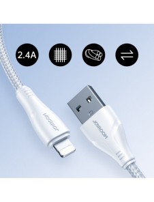 Joyroom-kabel USB - Lightning 2.4A Surpass Series 2 m vit (S-UL012A11)