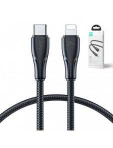 Joyroom USB C - Lightning 20W Surpass Series-kabel för snabb laddning och dataöverföring 1,2 m svart (S-CL020A11)