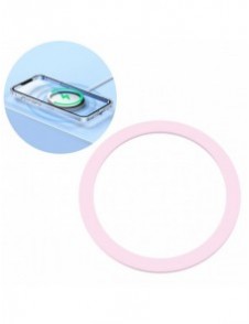 Joyroom magnetisk metallring för smartphone rosa (JR-Mag-M3)