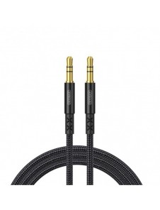 Joyroom stereoljud AUX-kabel 3,5 mm minijack 2 m svart (SY-20A1)