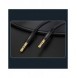 Joyroom stereoljud AUX-kabel 3,5 mm minijack 2 m svart (SY-20A1)