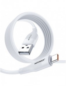 Joyroom USB-kabel - USB Typ C för snabbladdning/dataöverföring 6A 1m vit (S-1060M12)