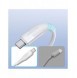 Joyroom USB-kabel - USB Typ C för snabbladdning/dataöverföring 6A 1m vit (S-1060M12)