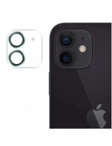 Joyroom Shining Series hellinsskydd kamera härdat glas för iPhone 12 mini grön (JR-PF686)