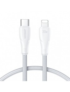 Joyroom USB C - Lightning 20W Surpass Series-kabel för snabb laddning och dataöverföring 1,2 m vit (S-CL020A11)