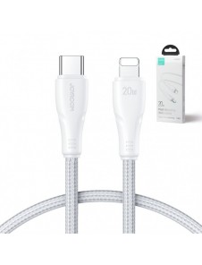Joyroom USB C - Lightning 20W Surpass Series-kabel för snabb laddning och dataöverföring 1,2 m vit (S-CL020A11)