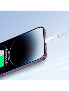 Joyroom USB C - Lightning 20W Surpass Series-kabel för snabb laddning och dataöverföring 1,2 m vit (S-CL020A11)