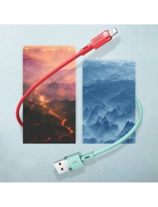 Joyroom USB - Lightning-kabel 2,4A 1,2 m (S-1224N2 Svart)