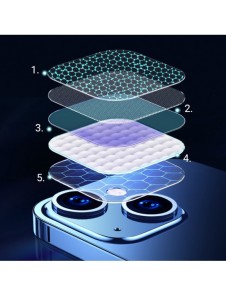 Joyroom Mirror Lens Protector kamera härdat glas för iPhone 13 / iPhone 13 mini (JR-PF860)