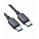 USB C - USB C-kabel 100W 1,2m Joyroom S-CC100A14 - Svart
