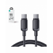 USB C - USB C-kabel 100W 1,2m Joyroom S-CC100A14 - Svart