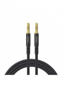 Joyroom stereoljud AUX-kabel 3,5 mm minijack 1,5 m svart (SY-15A1)
