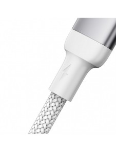 Joyroom USB-kabel - USB C 3A för snabb laddning och dataöverföring A10 Series 2 m vit (S-UC027A10)