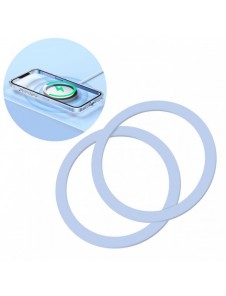 Joyroom set med magnetiska metallringar för smartphone 2 st.blå (JR-Mag-M3)