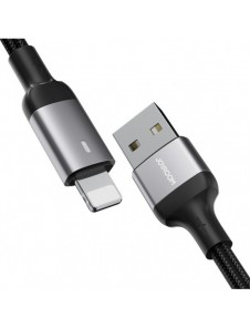 Joyroom USB - Lightning 2.4A A10 Series-kabel 2 m svart (S-UL012A10)