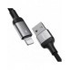 Joyroom USB - Lightning 2.4A A10 Series-kabel 2 m svart (S-UL012A10)