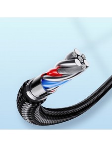 Joyroom USB - Lightning 2.4A A10 Series-kabel 2 m svart (S-UL012A10)