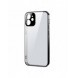 Joyroom New Beauty Series ultratunt fodral med elektropläterad ram för iPhone 12 mini svart (JR-BP741)