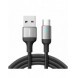 Joyroom USB-kabel - micro USB 2.4A för snabb laddning och dataöverföring 2 m svart (S-UM018A10)