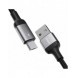 Joyroom USB-kabel - micro USB 2.4A för snabb laddning och dataöverföring 2 m svart (S-UM018A10)