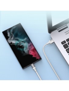Joyroom USB-kabel - micro USB 2.4A för snabb laddning och dataöverföring 2 m vit (S-UM018A10)