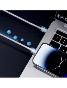 USB C - Lightning 20W 1,2 m kabel Joyroom S-CL020A13 - Vit