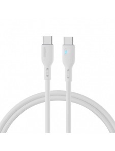 USB C - USB C-kabel 100W 1,2m Joyroom S-CC100A13 - vit
